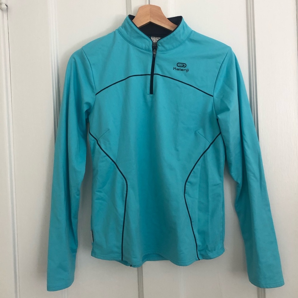 Workout quarter zip
